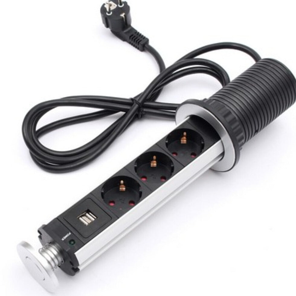 Usb Socket European Standard Office Hidden Desktop Socket