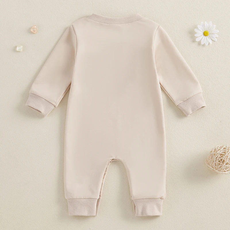 Baby Jumpsuit Baby Girl Simple Onesie