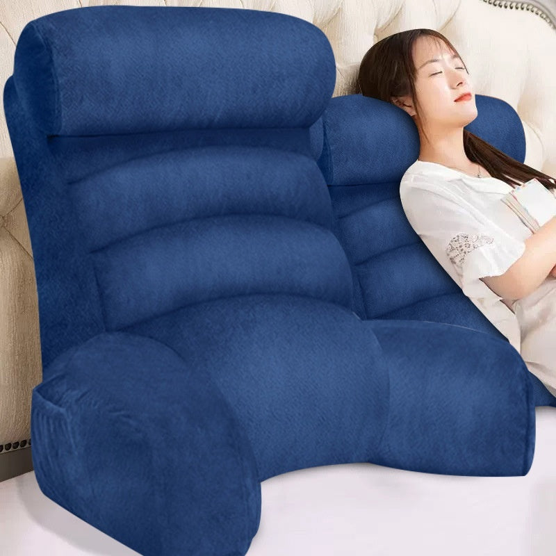 Bedside Soft Upholstery Pillow Neck And Waist Support Lazy Sofa