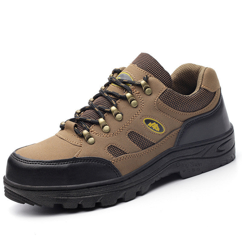 Men's Safety Shoes, Anti-odor, Lightweight Steel Toe Cap, Anti-smashing