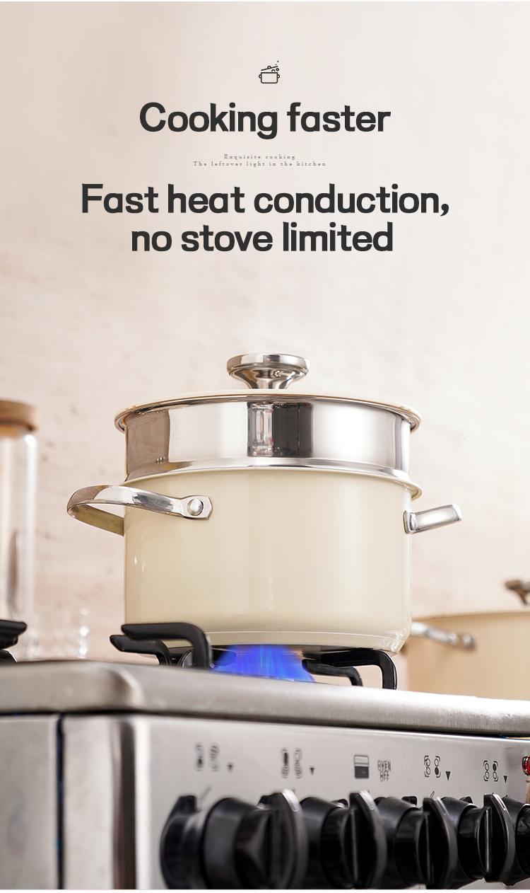 Stainless Steel Pot 4-piece Set