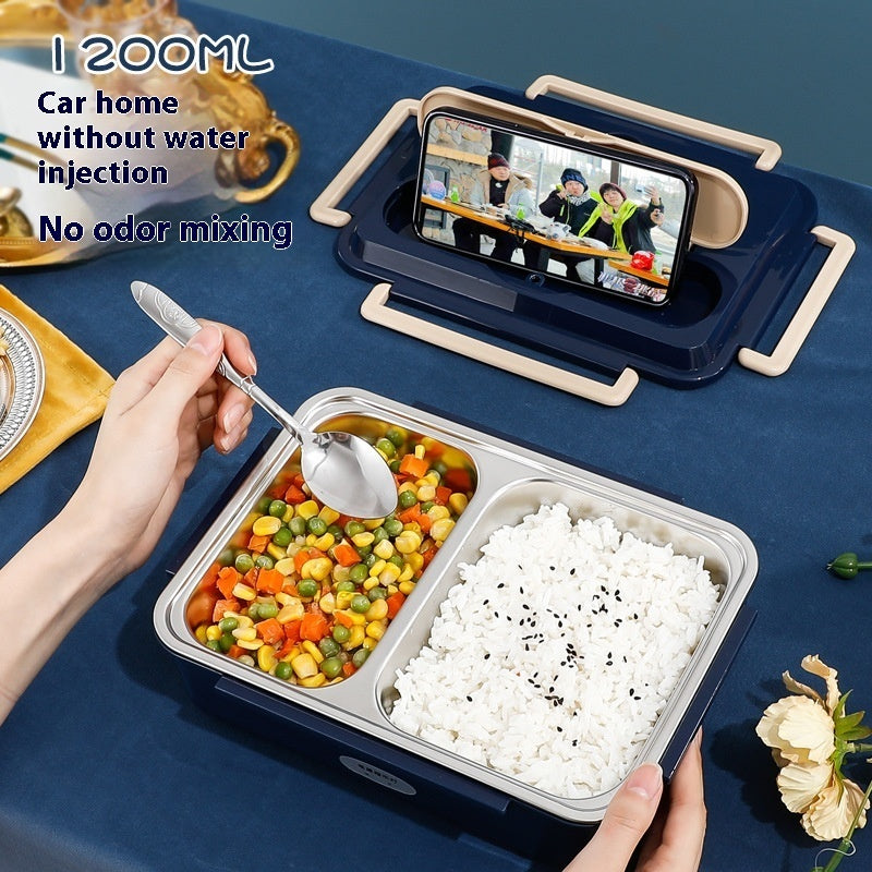 Household Electric Lunch Box Stainless Steel Car