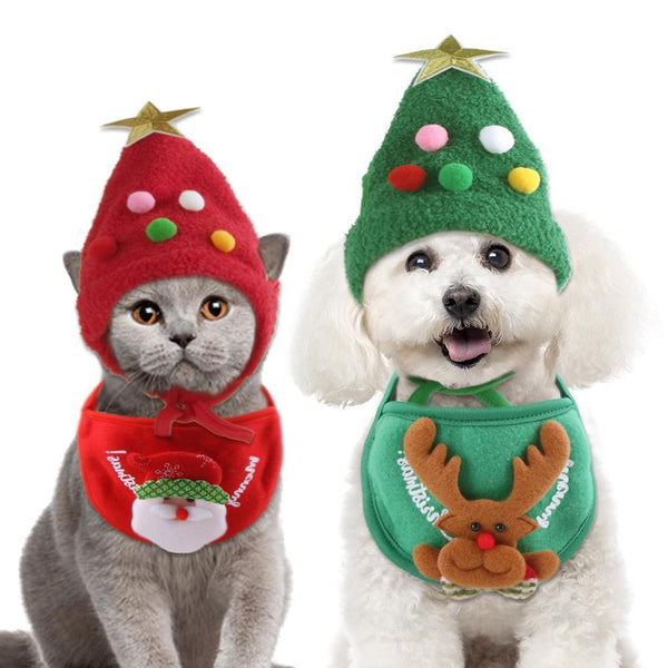 Gorro navideño para mascotas
