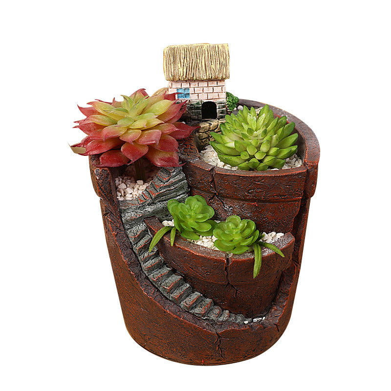 Succulent Ornament Decoration Garden Micro Landscape Plant Bonsai Flower Pot
