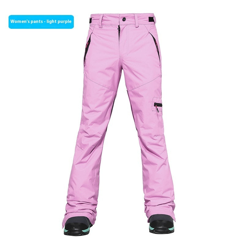 Ski Pants Snow Waterproof Wind Thermal Slim Fit Ski Suit