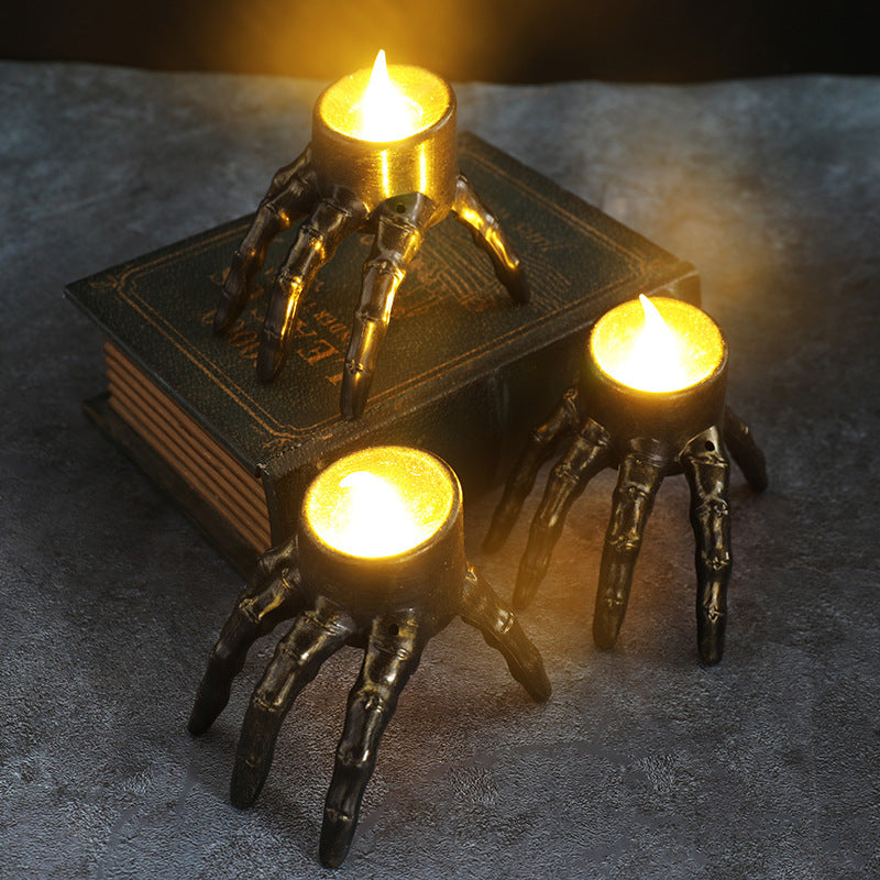 Halloween Hand candlestick