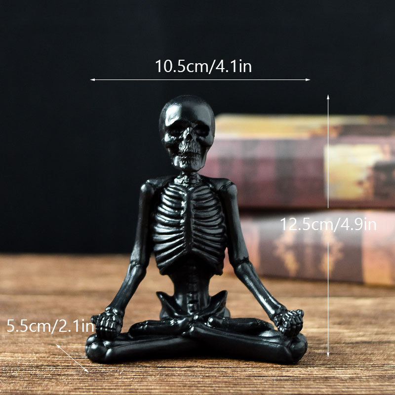 Halloween Yoga Skeleton