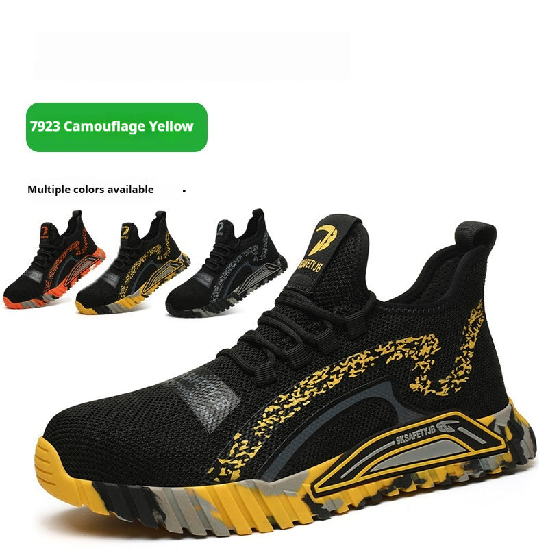 Labor Protection Plush And Warm Steel Toe Shoes