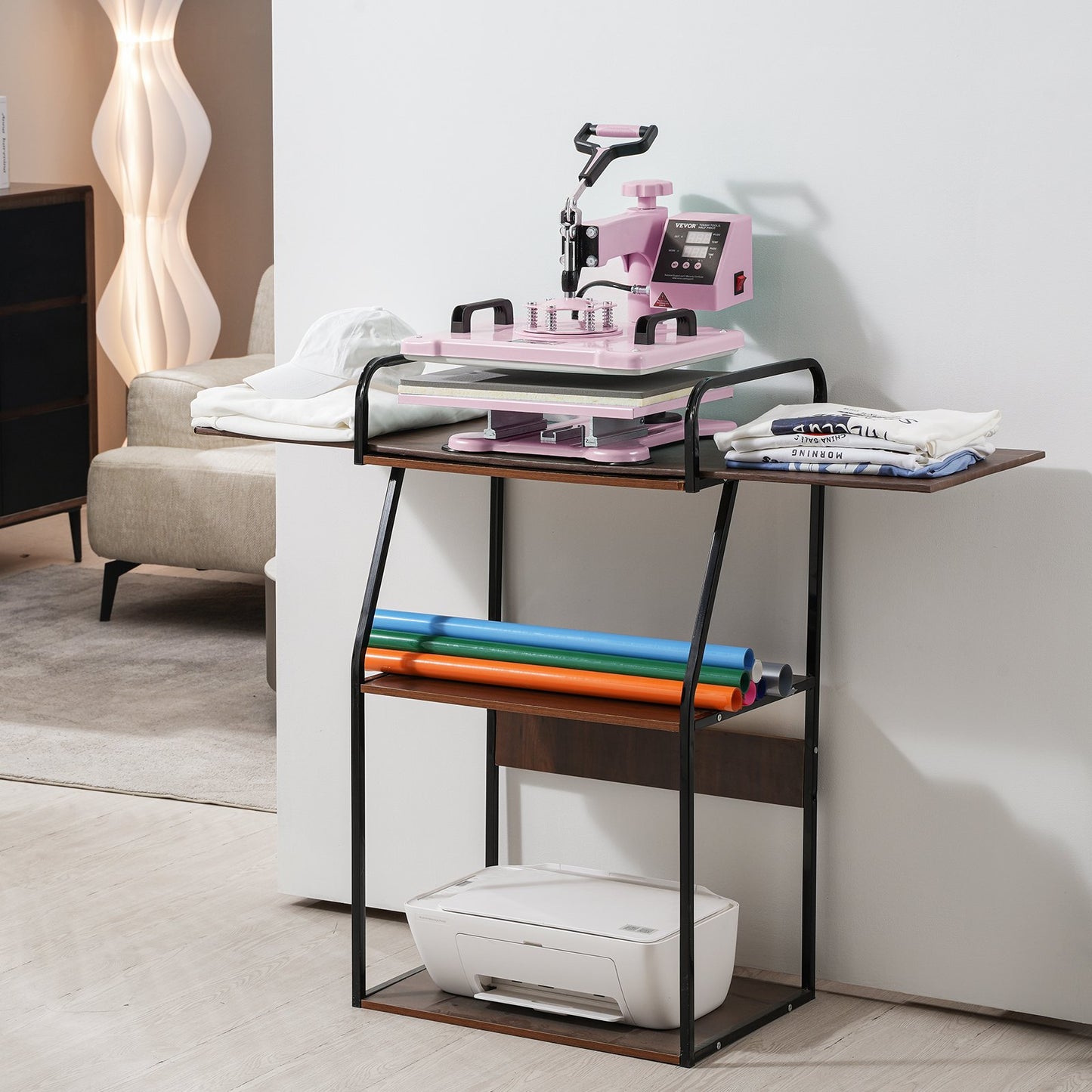 VEVOR Heat Press Machine 12x15 In 5 In 1 With 30oz Tumbler Press T-Shirts