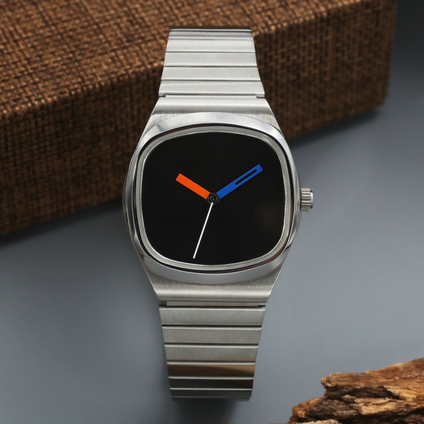 Logo-free, Minimalist Unisex Watch For Young Men And Women