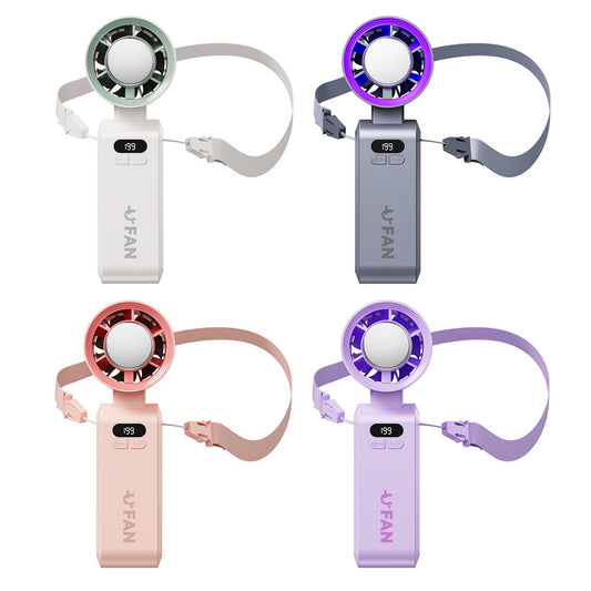 Cooling Ice Compress High-speed Violent Handheld Fan