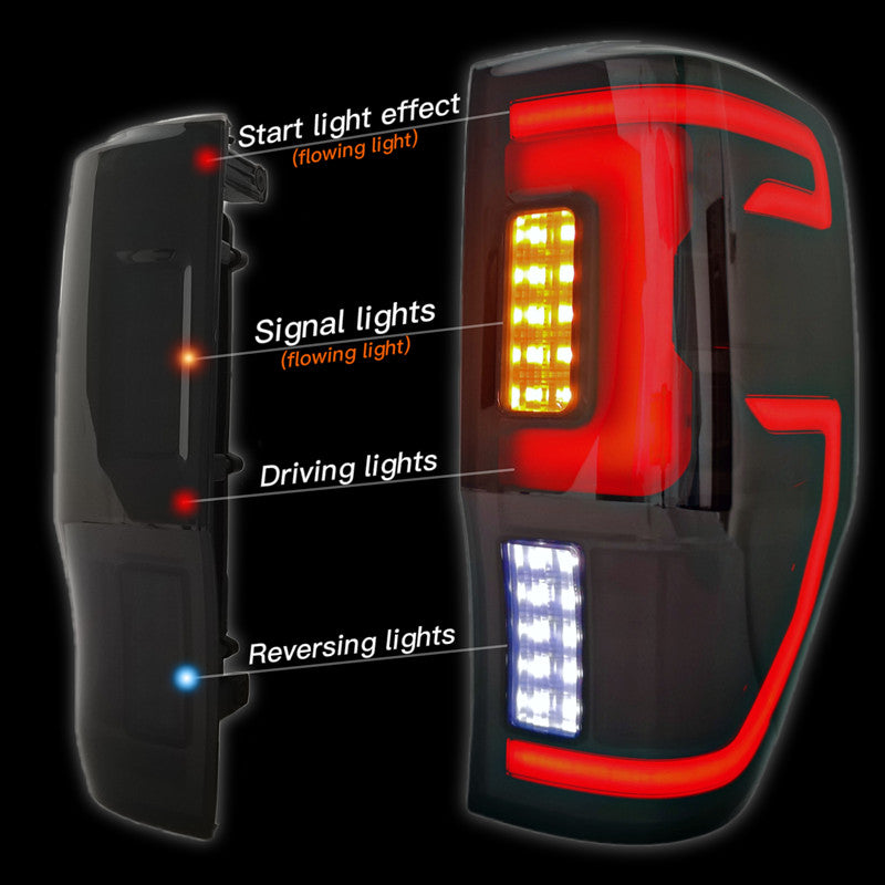 Retrofitting Car Raptor Rear Light And Brake Assembly