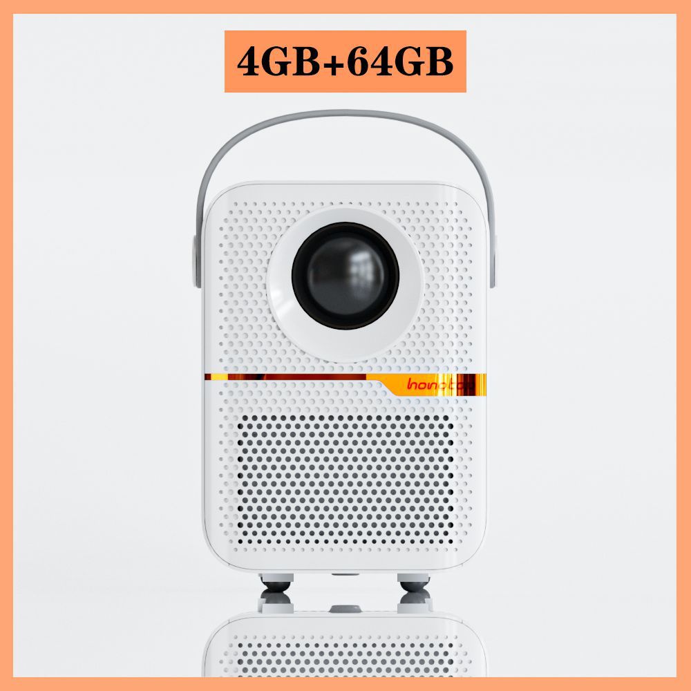P10 New Super Clear Cross-border Household Mini Portable LCD Projector Android Projector Outdoor