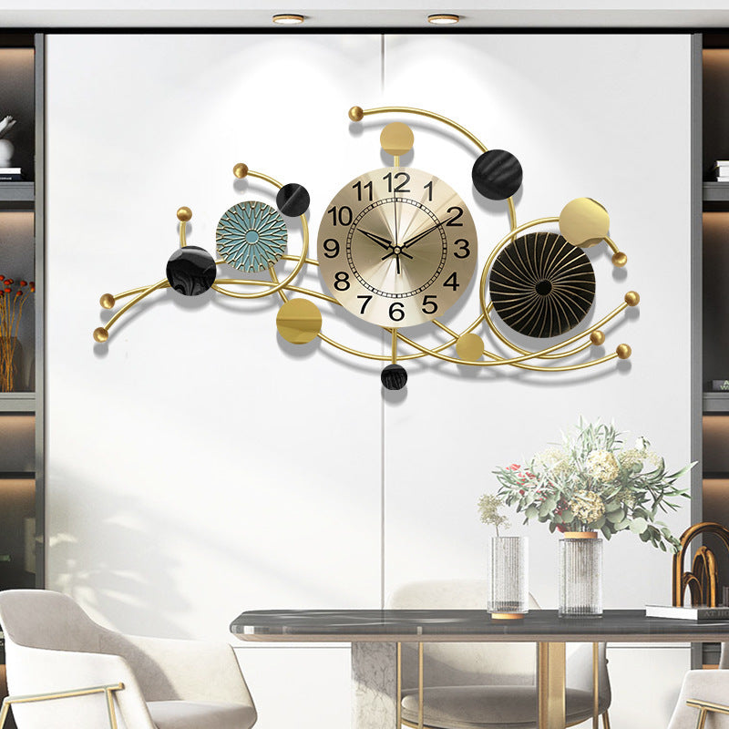 Fashion Luxury Wall Clock Living Room