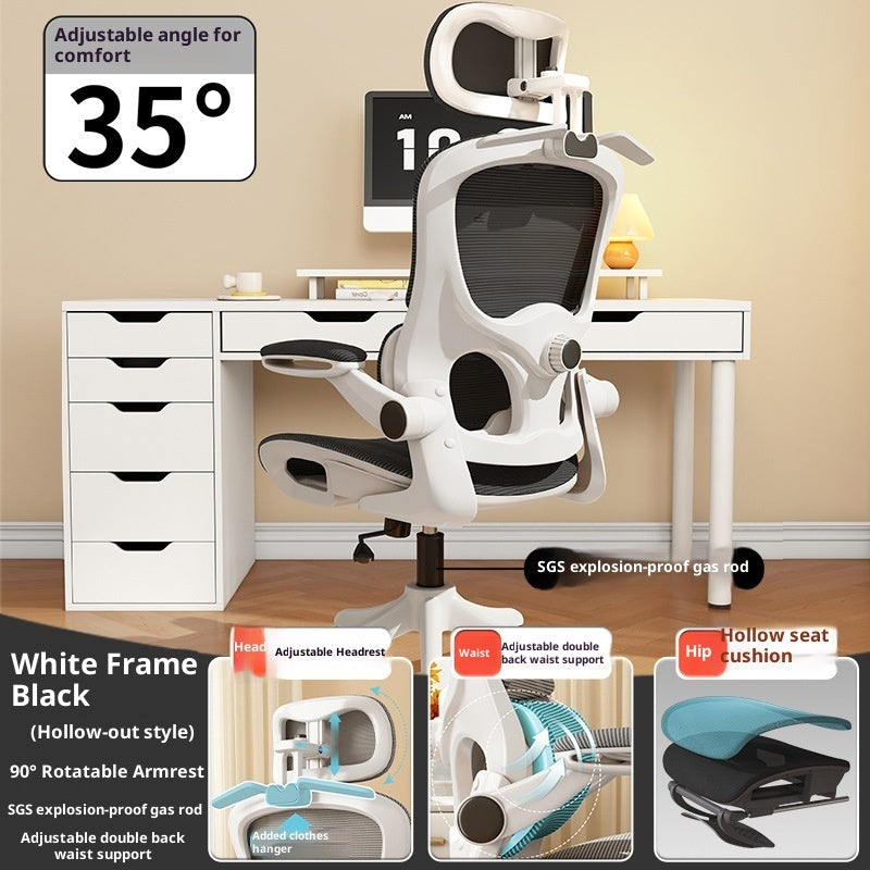 Ergonomic Chair Waist Support Computer Chair Comfortable Long-sitting Office Chair