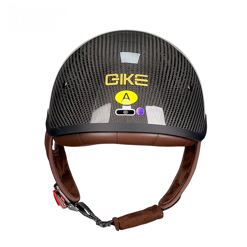 3C Carbon Fiber Half Helmet Motorcycle Helmet