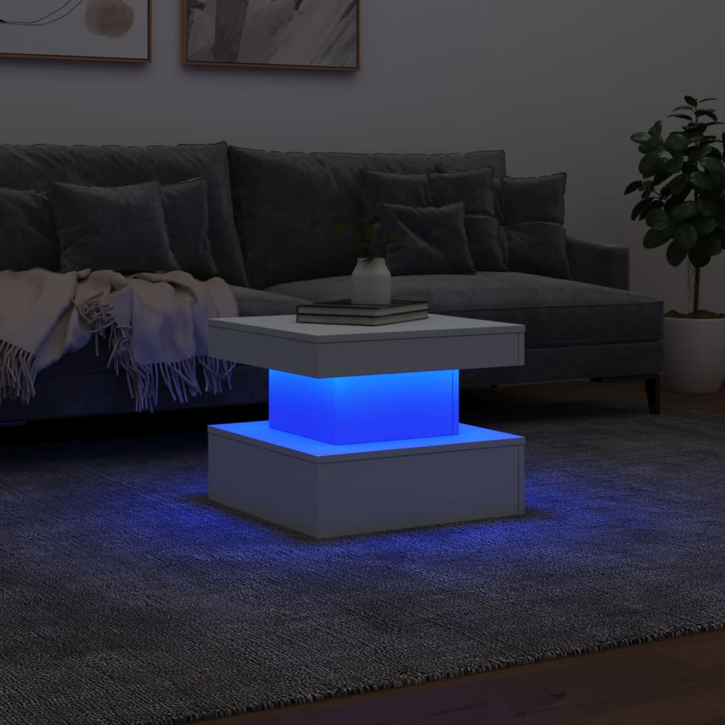 coffee table with LED lights 50x   coffee table with